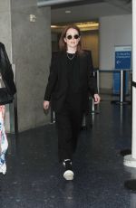 JULIANNE MOORE at LAX Airport in Los Angeles 05/09/2019