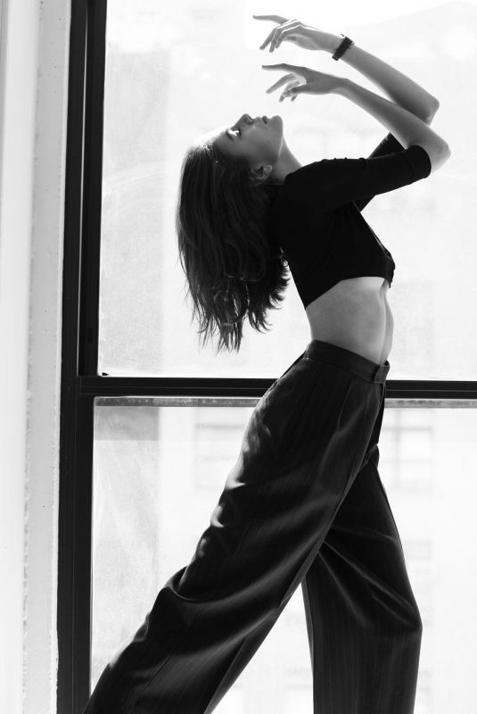 KAIA GERBER on the Set of a Photoshoot, April 2019