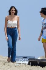 KAIA GERBER Out at a Beach in Malibu 05/18/2019