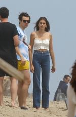 KAIA GERBER Out at a Beach in Malibu 05/18/2019