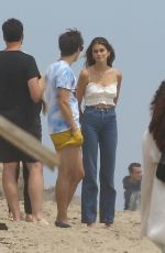 KAIA GERBER Out at a Beach in Malibu 05/18/2019