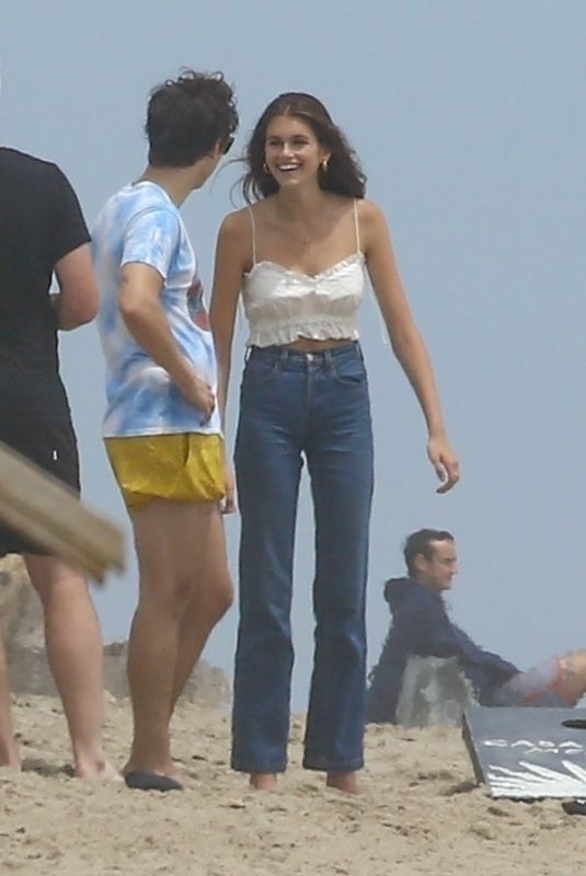 KAIA GERBER Out at a Beach in Malibu 05/18/2019