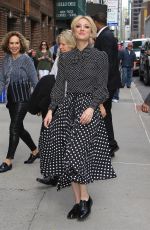 KALEY CUOCO Arrives at Late Show with Stephen Colbert in New York 05/16/2019