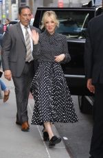 KALEY CUOCO Arrives at Late Show with Stephen Colbert in New York 05/16/2019