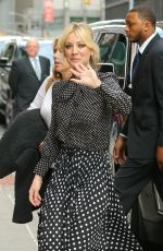KALEY CUOCO Arrives at Late Show with Stephen Colbert in New York 05/16/2019