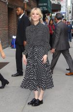KALEY CUOCO Arrives at Late Show with Stephen Colbert in New York 05/16/2019
