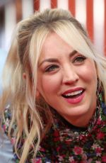 KALEY CUOCO at The Big Bang Theory Handprint Ceremony in Hollywood 05/01/2019