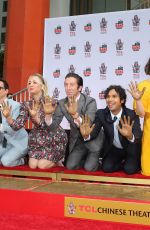 KALEY CUOCO at The Big Bang Theory Handprint Ceremony in Hollywood 05/01/2019