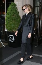 KARLIE KLOSS Leaves Marks Hotel in New York 05/05/2019