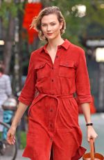 KARLIE KLOSS Out and About in New York 05/20/2019