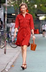 KARLIE KLOSS Out and About in New York 05/20/2019