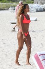 KARRUECHE TRAN in Bikini at a Beach in Miami 05/11/2019