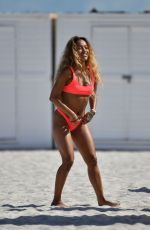 KARRUECHE TRAN in Bikini at a Beach in Miami 05/11/2019
