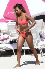 KARRUECHE TRAN in Bikini at a Beach in Miami 05/11/2019