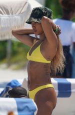 KARRUECHE TRAN in Bikini on the Beach in Miami 05/10/2019