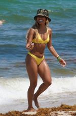 KARRUECHE TRAN in Bikini on the Beach in Miami 05/10/2019
