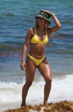 KARRUECHE TRAN in Bikini on the Beach in Miami 05/10/2019