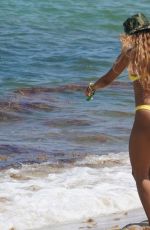 KARRUECHE TRAN in Bikini on the Beach in Miami 05/10/2019