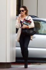 KATE BECKINSALE Having a Smoke Out in Los Angeles 05/21/2019