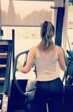 KATE BECKINSALE Workout at a Gym - Instagram Pictures and Video 05/28/2019