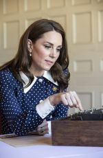 KATE MIDDLETON at An Exhibition Marking 75th Anniversary of D-Day at Bletchley Park 05/14/2019