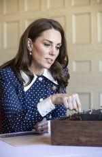 KATE MIDDLETON at An Exhibition Marking 75th Anniversary of D-Day at Bletchley Park 05/14/2019