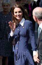 KATE MIDDLETON at An Exhibition Marking 75th Anniversary of D-Day at Bletchley Park 05/14/2019