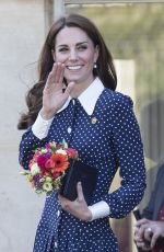 KATE MIDDLETON at An Exhibition Marking 75th Anniversary of D-Day at Bletchley Park 05/14/2019