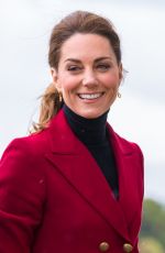 KATE MIDDLETON at Caernarfon Coastguard Search and Rescue Helicopter Base in Caernarfon 05/08/2019