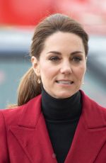 KATE MIDDLETON at Caernarfon Coastguard Search and Rescue Helicopter Base in Caernarfon 05/08/2019