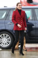 KATE MIDDLETON at Caernarfon Coastguard Search and Rescue Helicopter Base in Caernarfon 05/08/2019