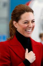 KATE MIDDLETON at Caernarfon Coastguard Search and Rescue Helicopter Base in Caernarfon 05/08/2019