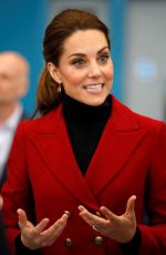 KATE MIDDLETON at Caernarfon Coastguard Search and Rescue Helicopter Base in Caernarfon 05/08/2019