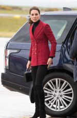 KATE MIDDLETON at Caernarfon Coastguard Search and Rescue Helicopter Base in Caernarfon 05/08/2019