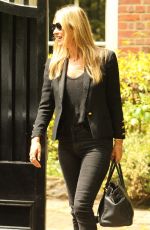 KATE MOSS Leaves Her Home in London 05/22/2019