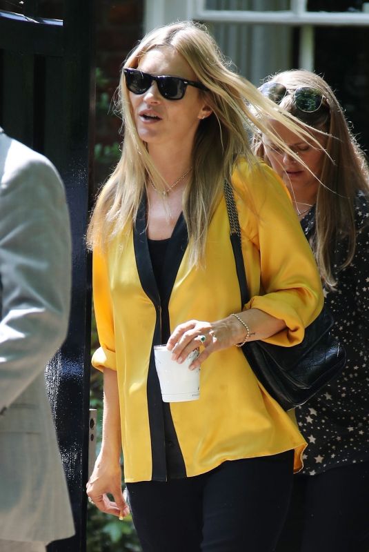 KATE MOSS Out and About in London 05/23/2019