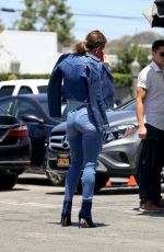 KATHARINE MCPHEE in Tight Denim Out for Lunch in West Hollywood 05/17/2019
