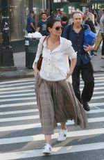 KATIE HOLMES at at City Train Station in New York 05/18/2019