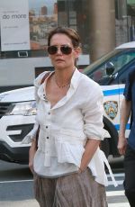 KATIE HOLMES at at City Train Station in New York 05/18/2019