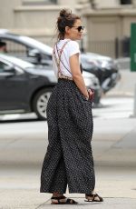 KATIE HOLMES Out and About in New York 05/29/2019
