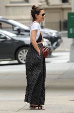 KATIE HOLMES Out and About in New York 05/29/2019