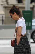 KATIE HOLMES Out and About in New York 05/29/2019