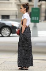 KATIE HOLMES Out and About in New York 05/29/2019