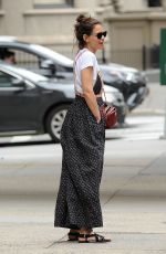KATIE HOLMES Out and About in New York 05/29/2019