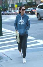 KATIE HOLMES Out in New York 05/07/2019