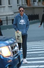 KATIE HOLMES Out in New York 05/07/2019