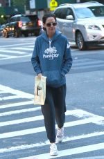 KATIE HOLMES Out in New York 05/07/2019