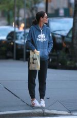 KATIE HOLMES Out in New York 05/07/2019