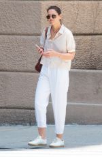 KATIE HOLMES Out in New York 05/15/2019