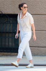 KATIE HOLMES Out in New York 05/15/2019